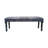 47" Textural White Leg Upholstered Bench-1161070075-1161069956