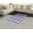 Checkered High Density Long Fiber Poly Threads Decorative Area Rug Carpet-42030726