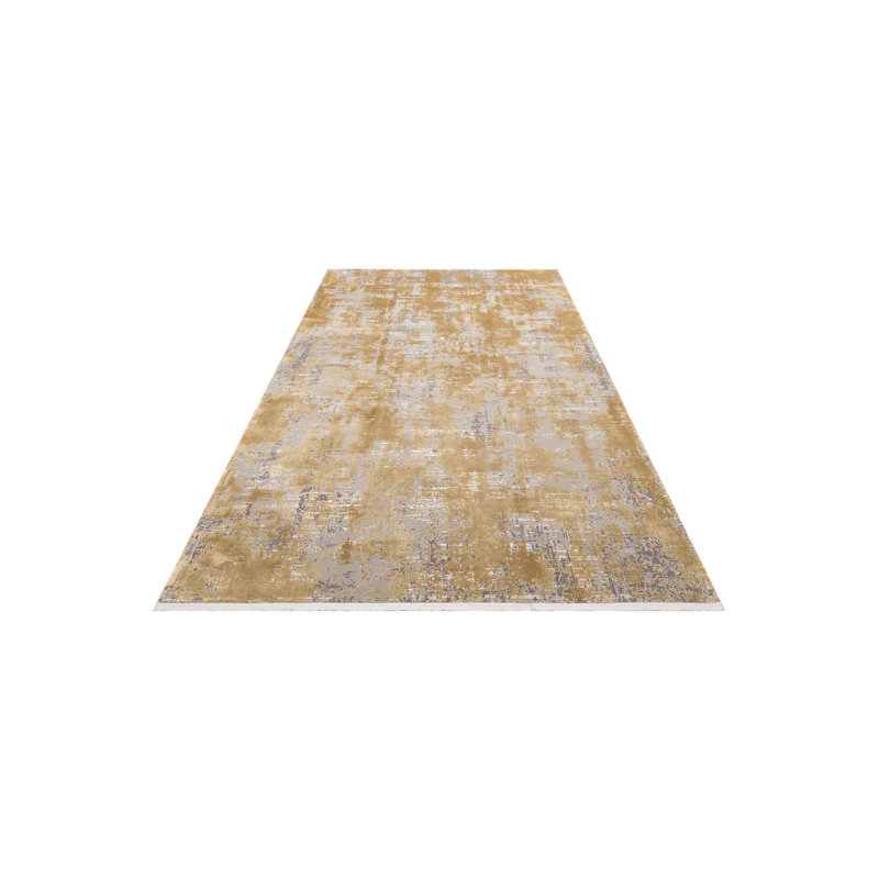 Billingsly Grey Gold Area Rug, Rectangle 240 x 340cm