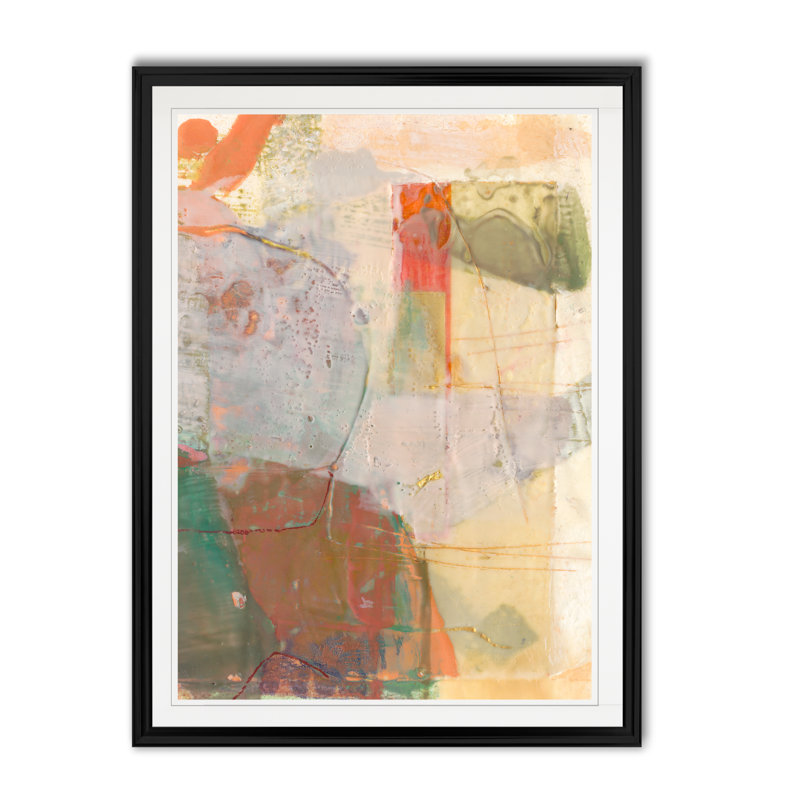 « ferly ii », toile tendue imprimée, H 22,5 po x l 30,5 po x P 1,5 po, Noir