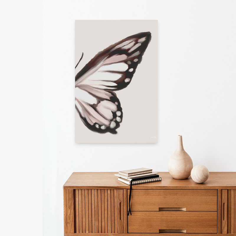 Butterfly Wings II, art contemporain papillon naturel, H 24 po x l 16 po
