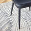 Ensemble élégant de table et de chaises de salle à manger 7 pièces avec panneau de densité de haute qualité et chaises ergonomiques en polyuréthane, parfait pour les maisons modernes-1311410515-1311410604