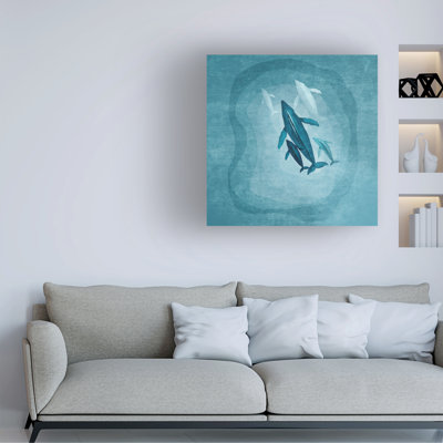 Bolog Emel Tunaboylu Whalesfamily Canvas Art