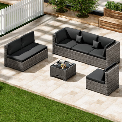 7 Piece Patio Furniture Set