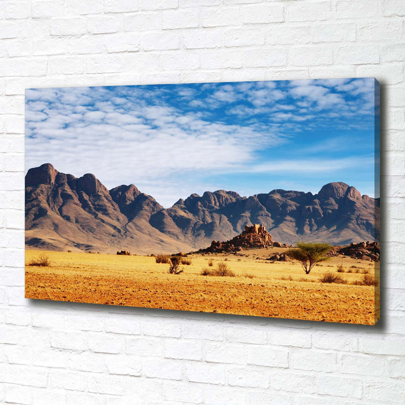 Rocks In Namibia - Wrapped Canvas Print