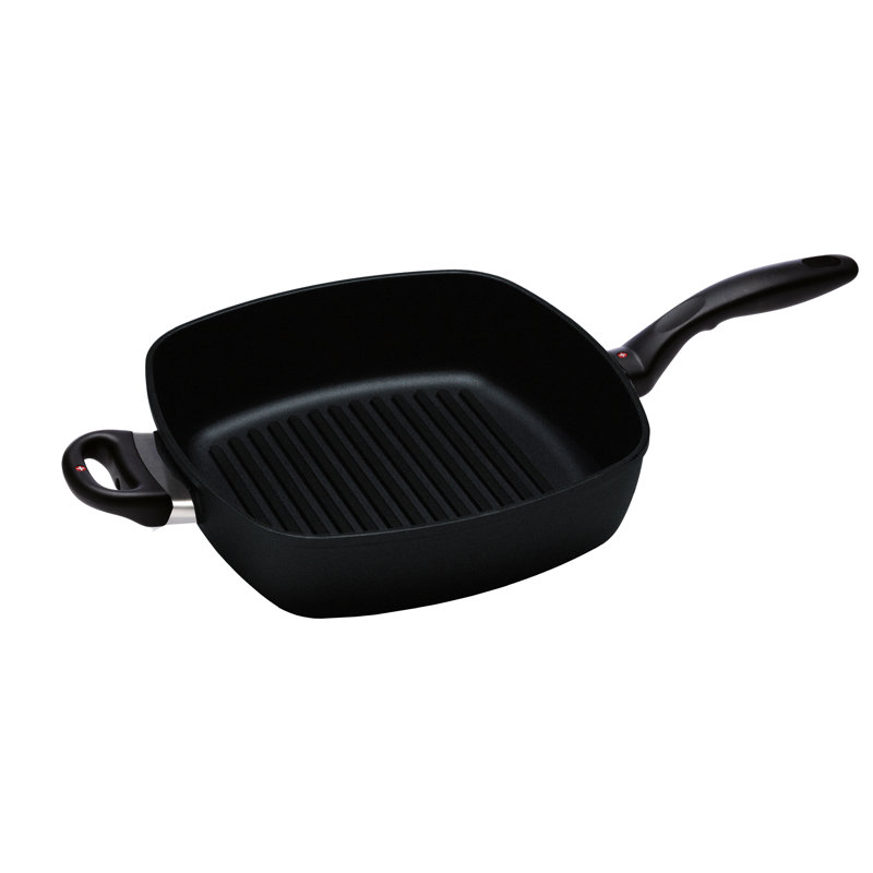 Swiss Diamond 11" Induction Deep Square Non-Stick Grill Pan