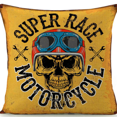  Coussin en lin Super Race