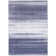 Abstract Machine Washable Polyester/Cotton Area Rug in Gray