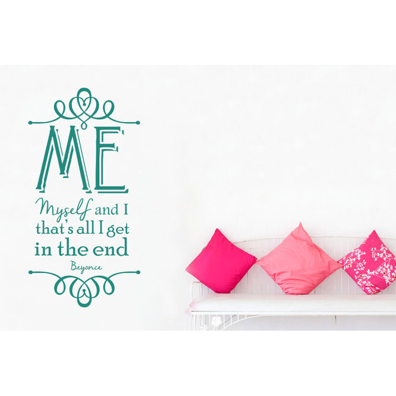 Wall Decal, Medium, Aqua Green