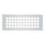 Grille carrée en aluminium Reggio-40045192-40045193