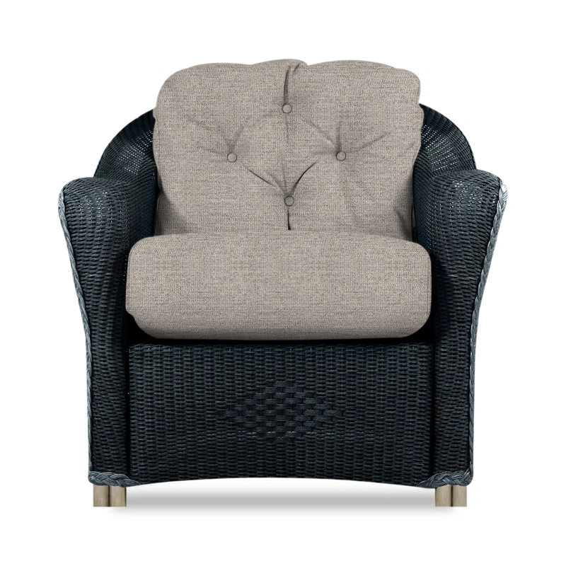 Reflections Outdoor Armchair, Ebony, Demo Stone