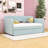 Gabbey Upholstered Daybed with Trundle and Slats-478305771