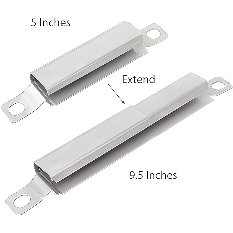 Quickflame 3'' W x 6'' D Metal