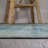Regis Bohemian Medallion Machine-Washable Teal/Cream Rug-1962275134