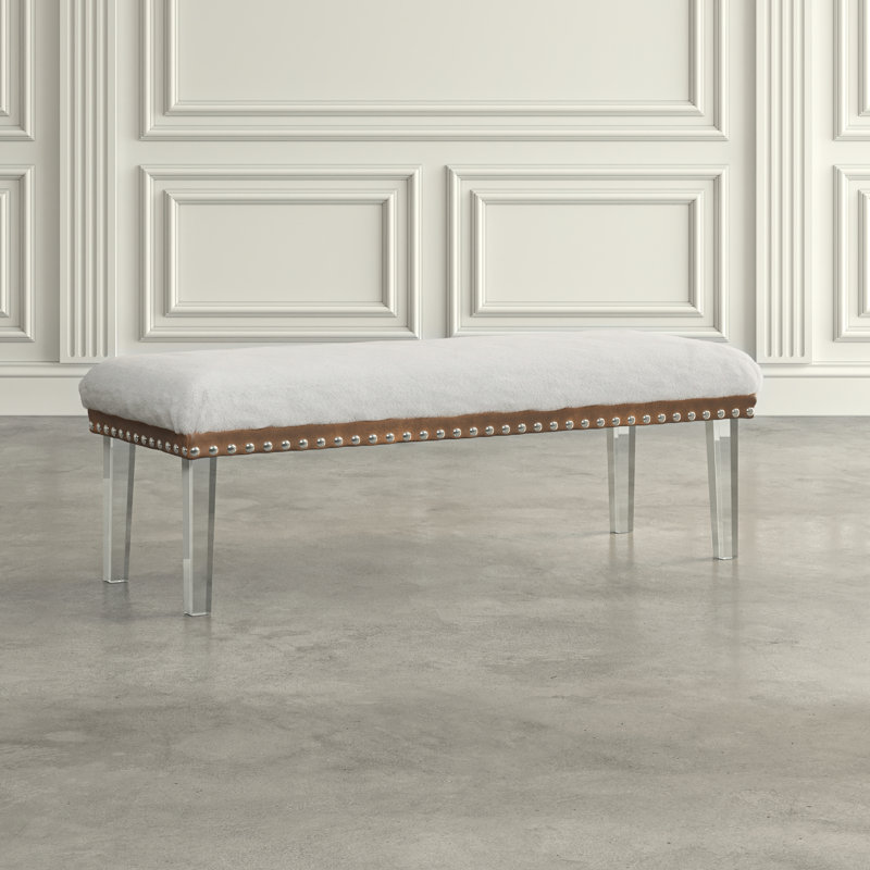 Banc rembourré Koree, Neige