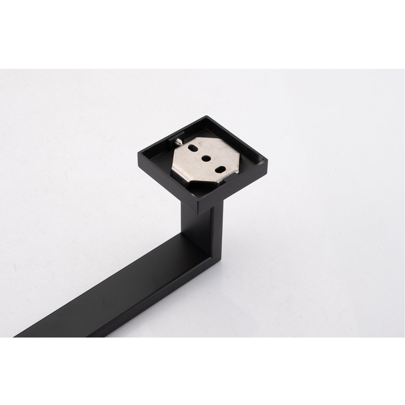 Ensemble de quincaillerie de salle de bain 4 pièces, Noir mat