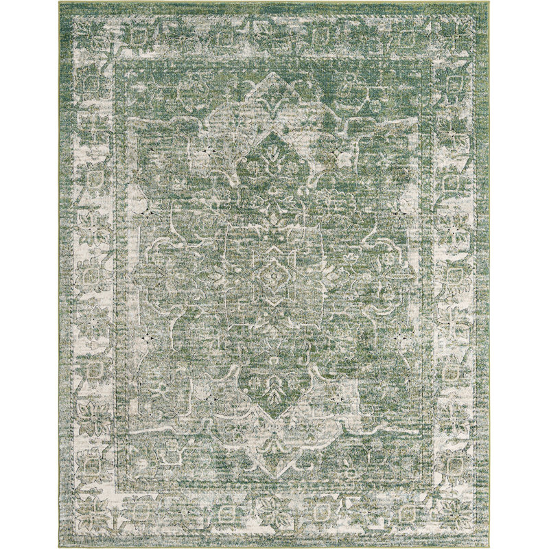 Mekalah Oriental Indoor Rug, Rectangle 7'10" x 10'