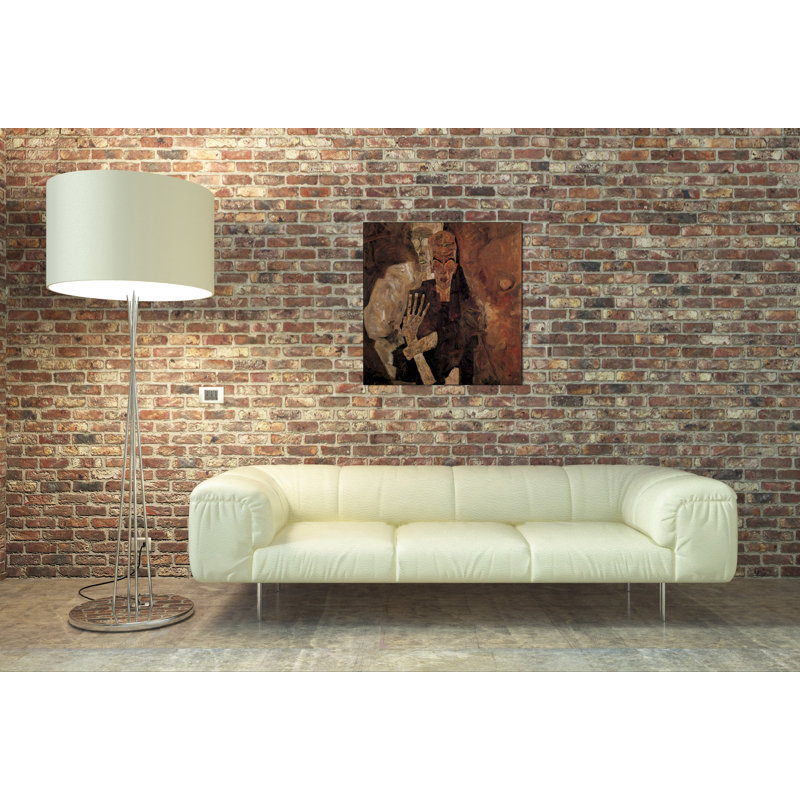 Egon Schiele - Wrapped Canvas Painting, 50cm H x 50cm W x 1.8cm D