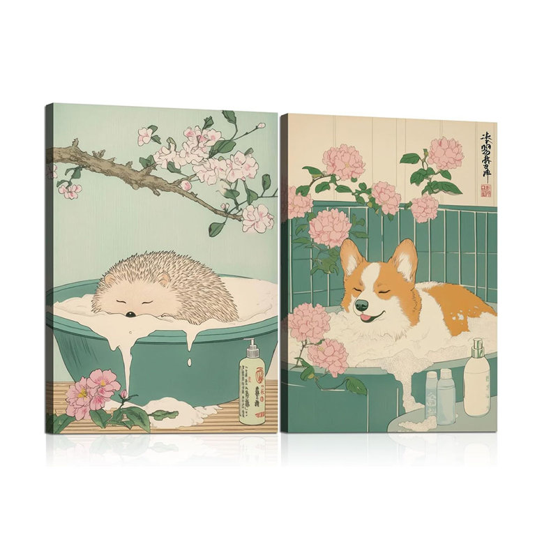2 Piece Wrapped Canvas Print