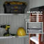 Outsunny 5x3ft Metal Garden Shed Lockable Brown with Foundation Kit