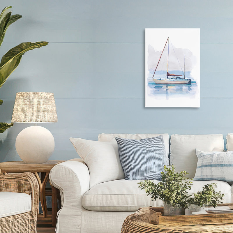Toile de voilier Sea Of Cortez, conception par Andrew Talbot, H 24 po x l 16 po
