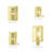 Gandhi Solid Brass Wall Light-1667592026-1667592024