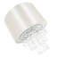 Modern Satin Fabric Pendant Light Shade with Acrylic Droplets-41814470-98654978