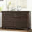 Kristel 64" W 7-Drawer Solid Wood Dresser