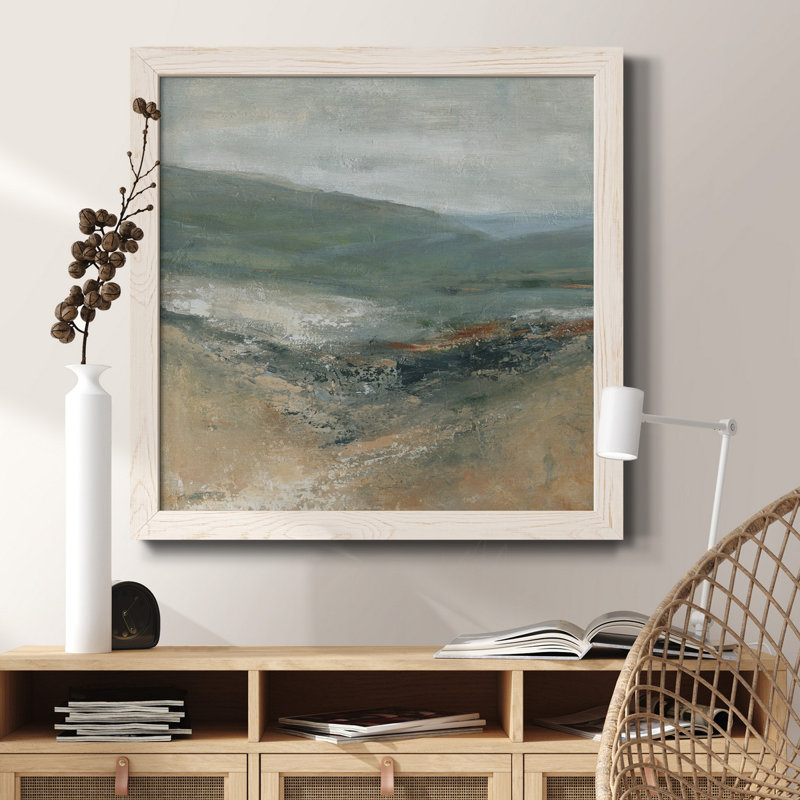 Serene Magic Hour - reproduction de photo sur toile encadrée, H 31,5 po x l 31,5 po x P 1,5 po, Cadre blanc