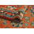 One-of-a-Kind 4'2" X 9'10" 1980s Runner Wool Area Rug in