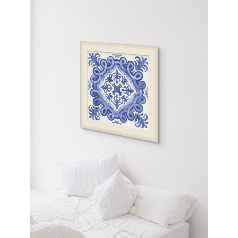 Ornate Tiles 4 Print, 32" H x 32" W