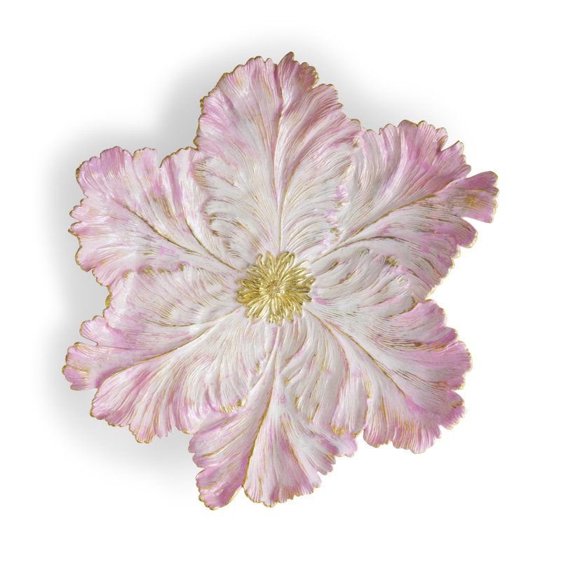 Tulip Centerpiece, Gold/Pink