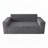 Boneless Memory Foam 3-Seater Couch, No Installation & Easy to Transport,