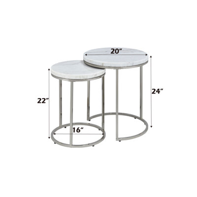 Ensemble de tables gigognes Matzen