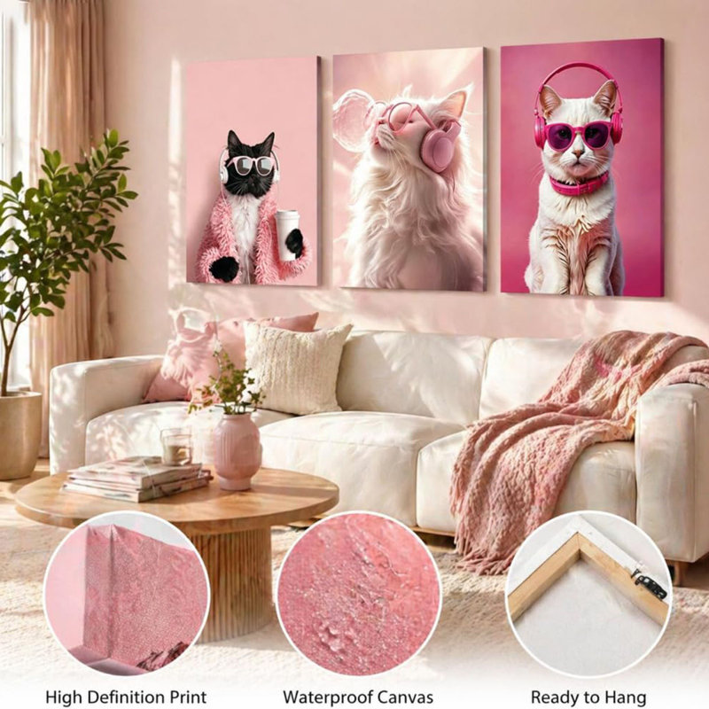 3 Piece Wrapped Canvas Print