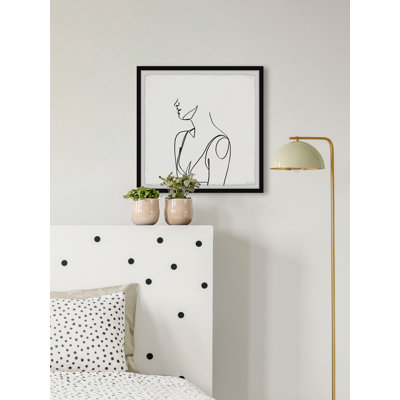Over The Shoulder - Single Picture Frame Print