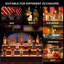 Tabletop Wine Bottle Rack Tan-443382541