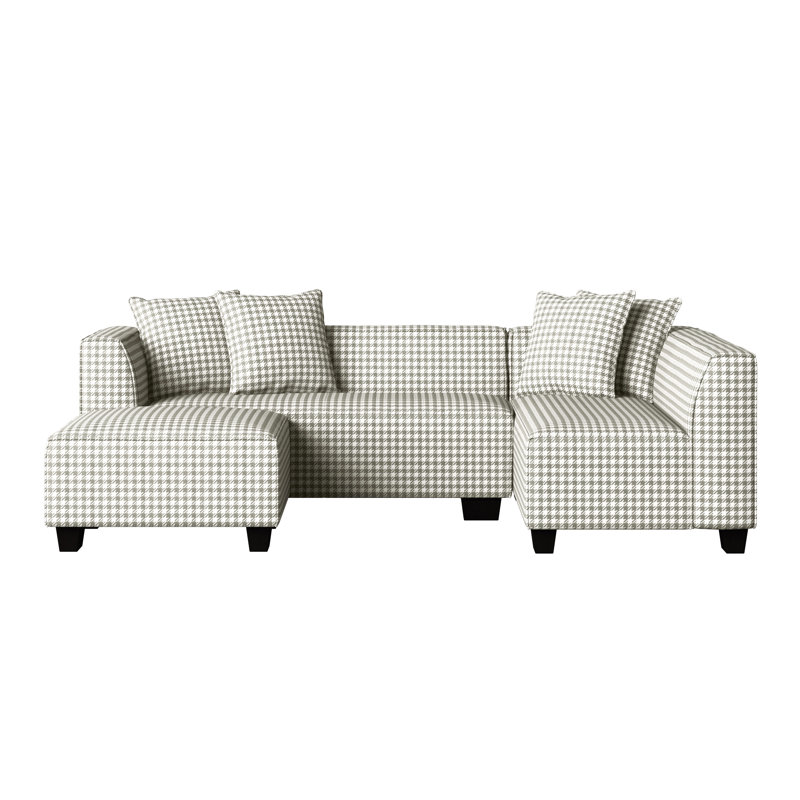 Kayelle Upholstered L-Shaped Sectional Reversible