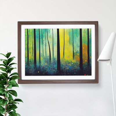 Spring Forest Painted Vol.4 - Framed Print