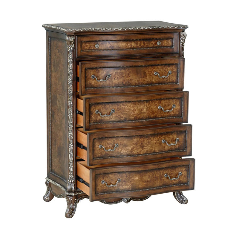 Commode ACME Devany, finition cerisier