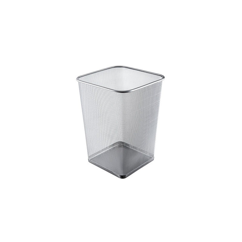 Panier à déchets en maille carré en acier carré 5 gallons