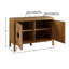 Armoire d'appoint 2 portes avec tablettes réglables, armoire d'entrée