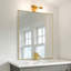 Miroir mural en métal pour salle de bain et meuble-lavabo, collection Kristveig-397643227-397643202-397643209