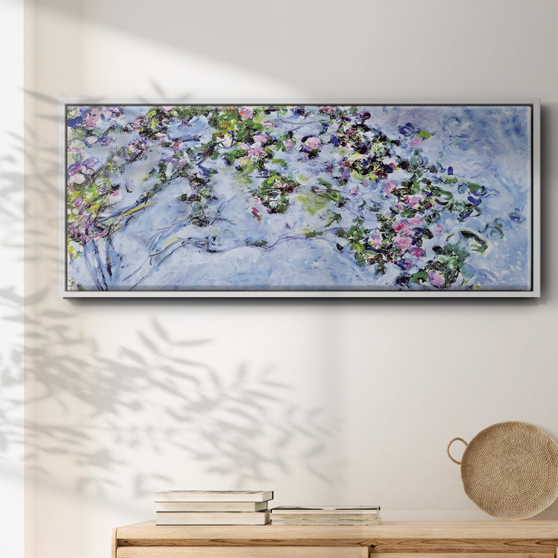 The Rose Bush, 1925- Framed Canvas