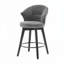 Tabouret de bar en chenille-126139072