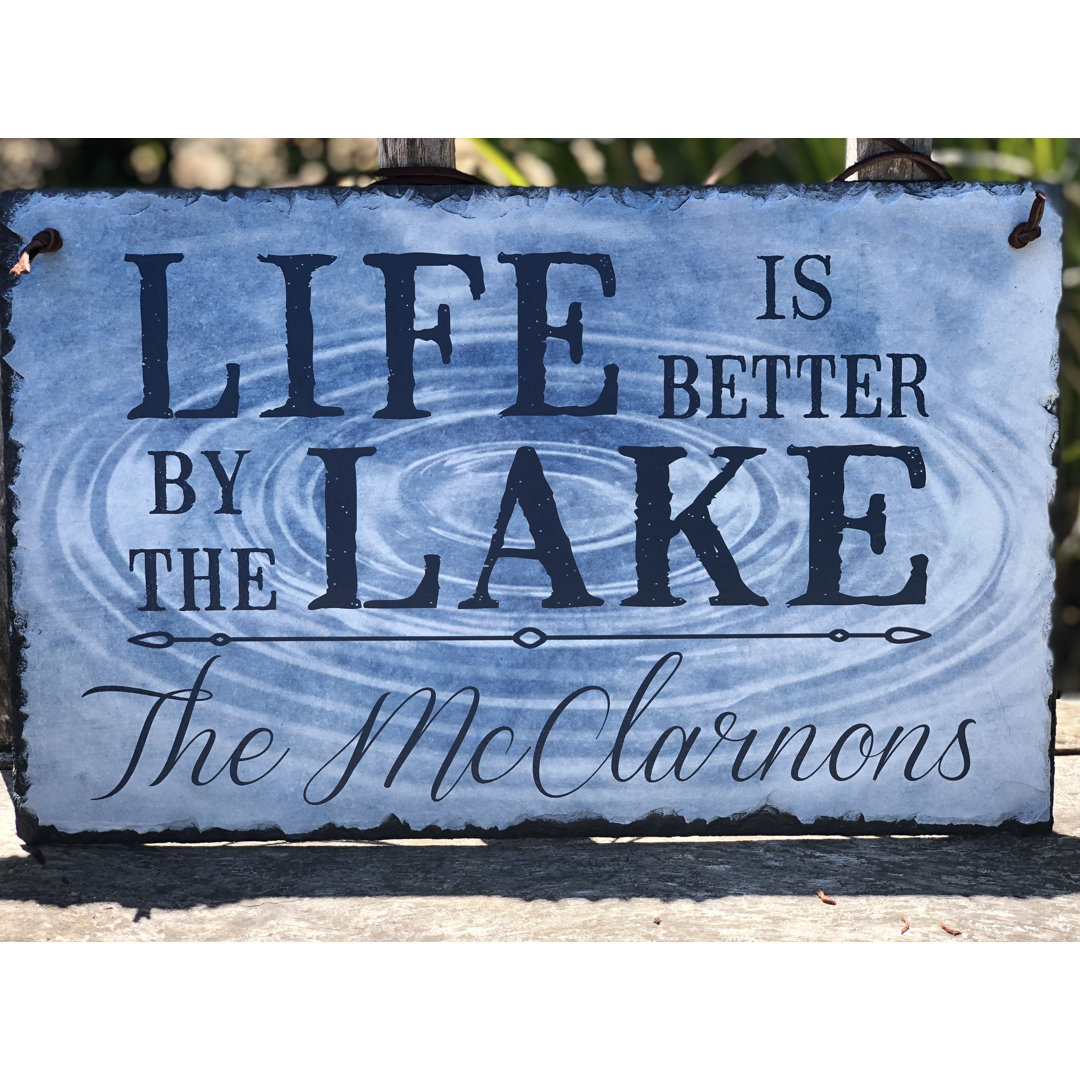 Stone Text & Numbers Wall Decor Dovecove 