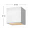 Kube 2-Light LED Outdoor Flush Mount-1121254755