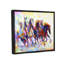 Peinture sur bois Vivid Wild Horses par Leon Devenice-2075149136-2075149137