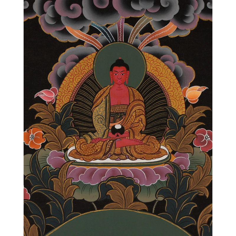 Avalokiteshvara | Chenrezig Thangka (Thangka sans brocart)