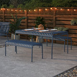 Ola 3-Piece Outdoor Table and Bench Set